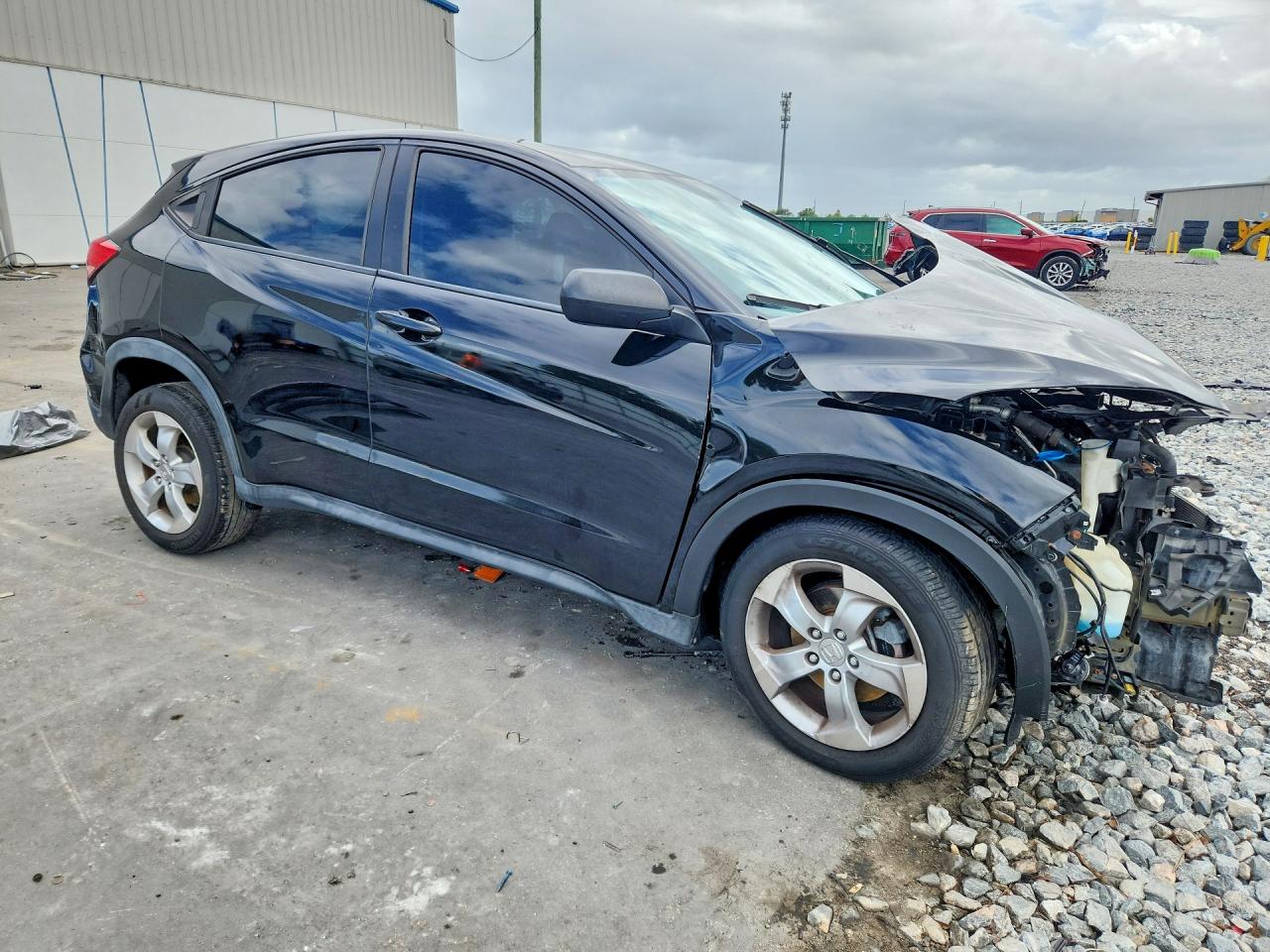 2016 Honda Hr-v Lx Black vin: 3CZRU6H32GM721998