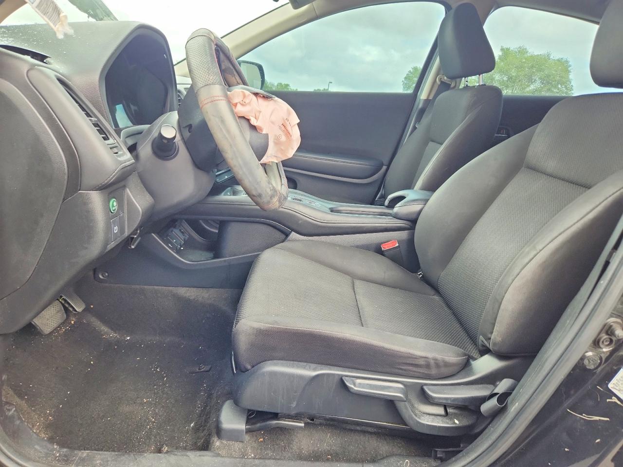 2016 Honda Hr-v Lx Black vin: 3CZRU6H32GM721998