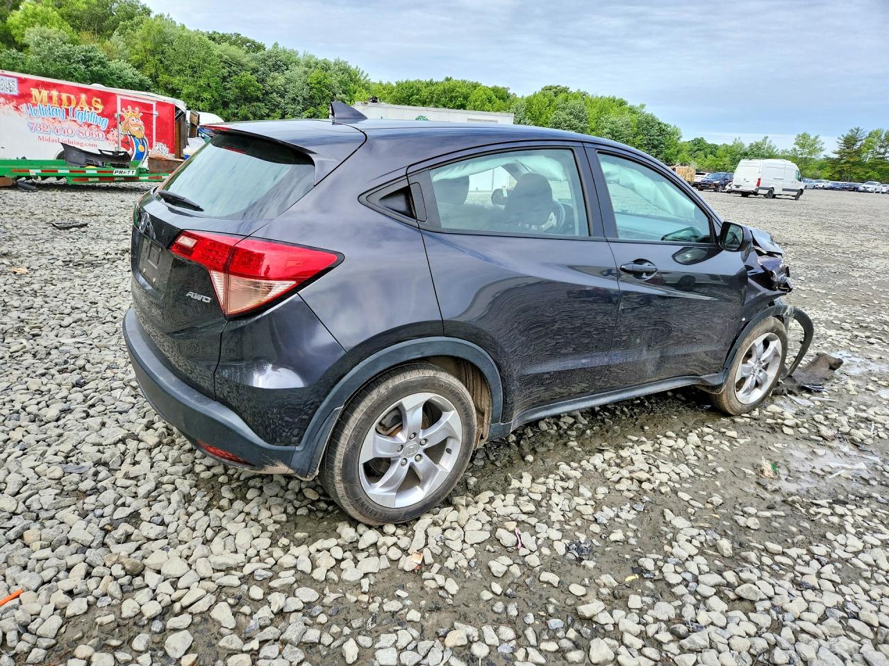 2018 Honda Hr-v Lx Угольный vin: 3CZRU6H32JG713616