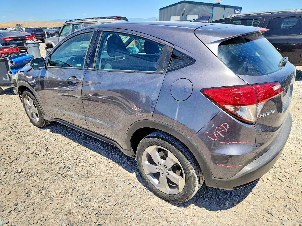 2019 Honda Hr-v Lx Charcoal vin: 3CZRU6H32KG721569