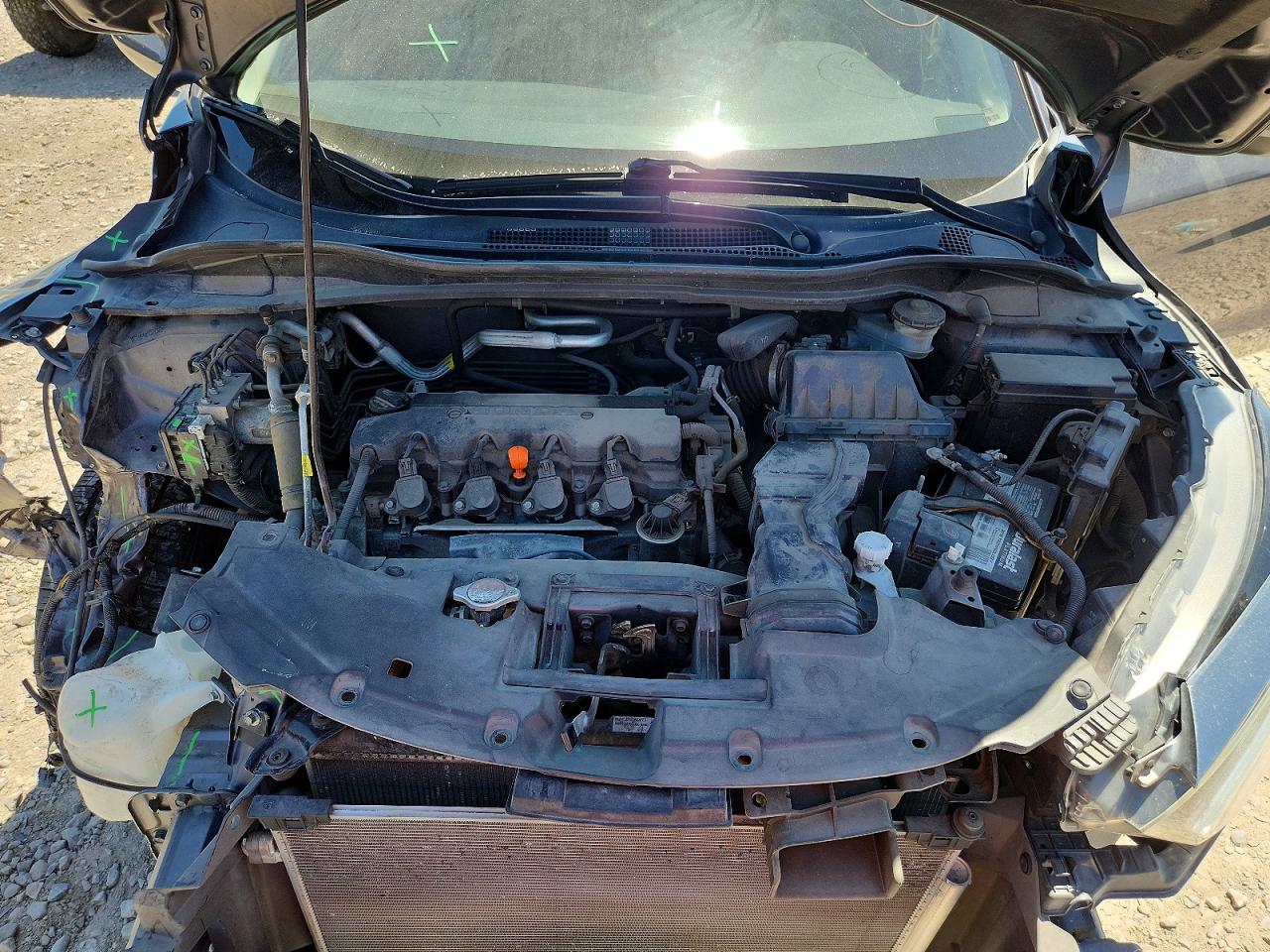 2019 Honda Hr-v Lx Charcoal vin: 3CZRU6H32KG721569