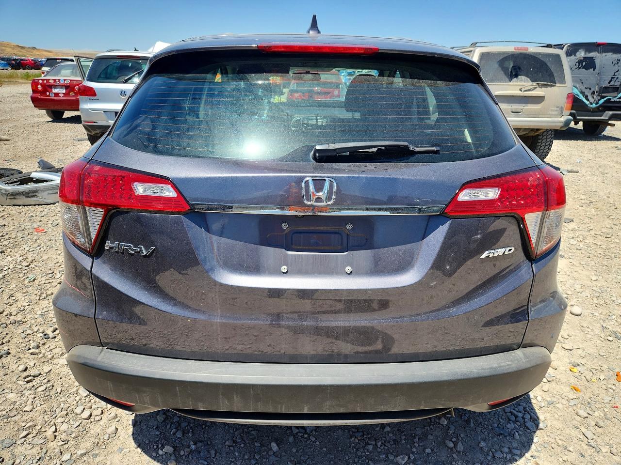 2019 Honda Hr-v Lx Charcoal vin: 3CZRU6H32KG721569