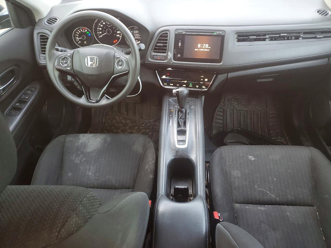 2017 Honda Hr-v Lx Gray vin: 3CZRU6H33HM103140