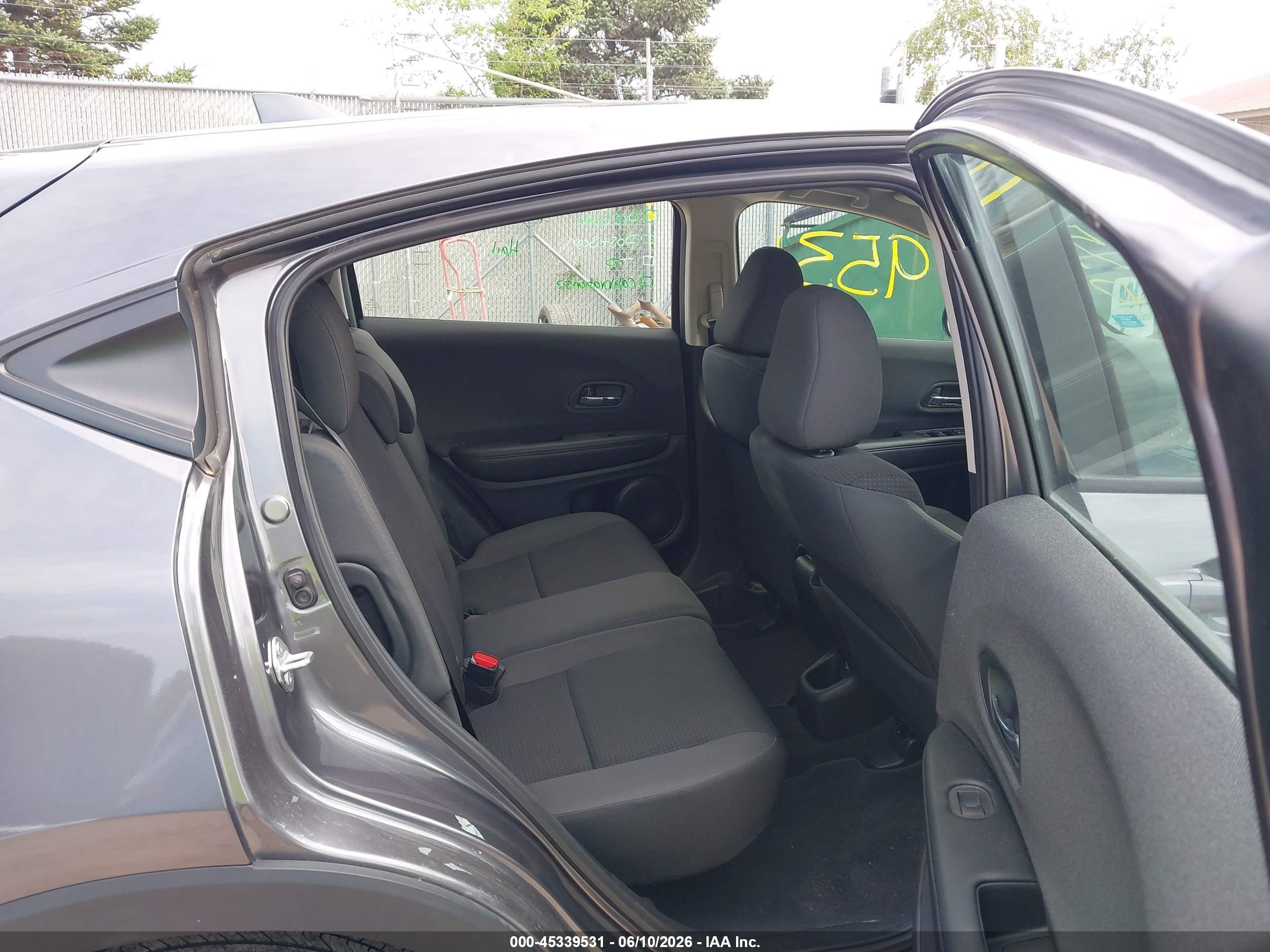 2022 Honda Hr-v Awd Lx Серый vin: 3CZRU6H33NM717889