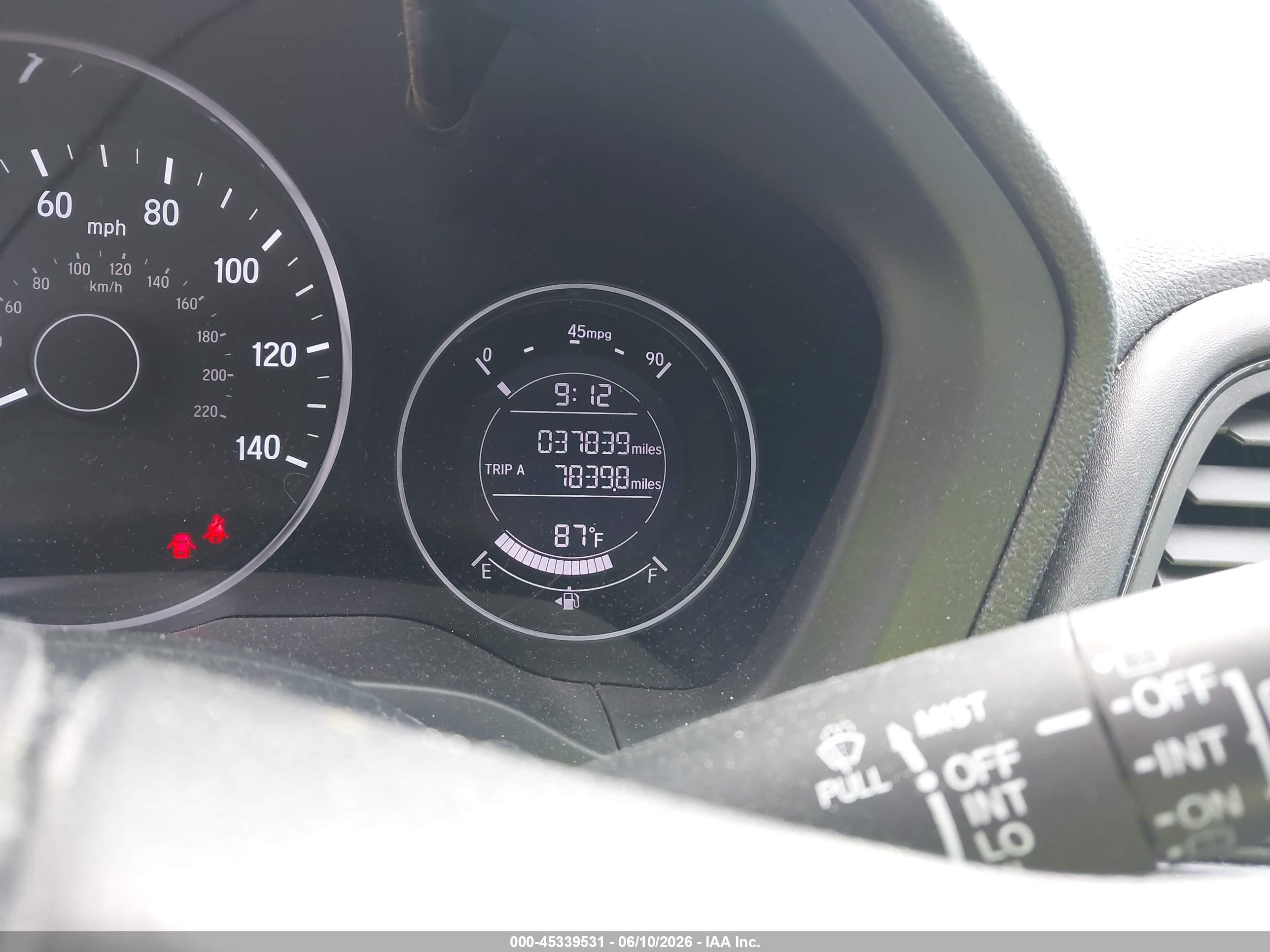 2022 Honda Hr-v Awd Lx Серый vin: 3CZRU6H33NM717889