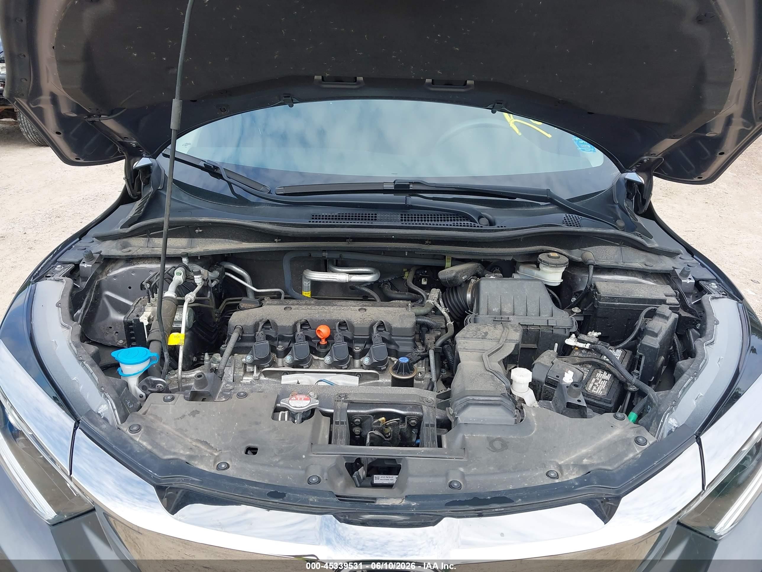 2022 Honda Hr-v Awd Lx Серый vin: 3CZRU6H33NM717889