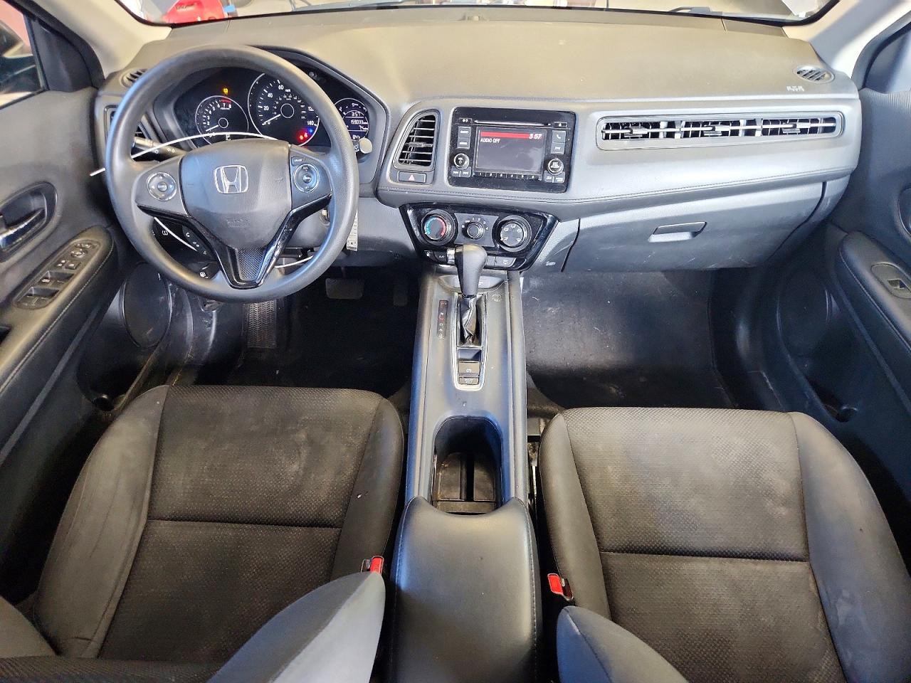2022 Honda Hr-v Lx Gray vin: 3CZRU6H33NM717892