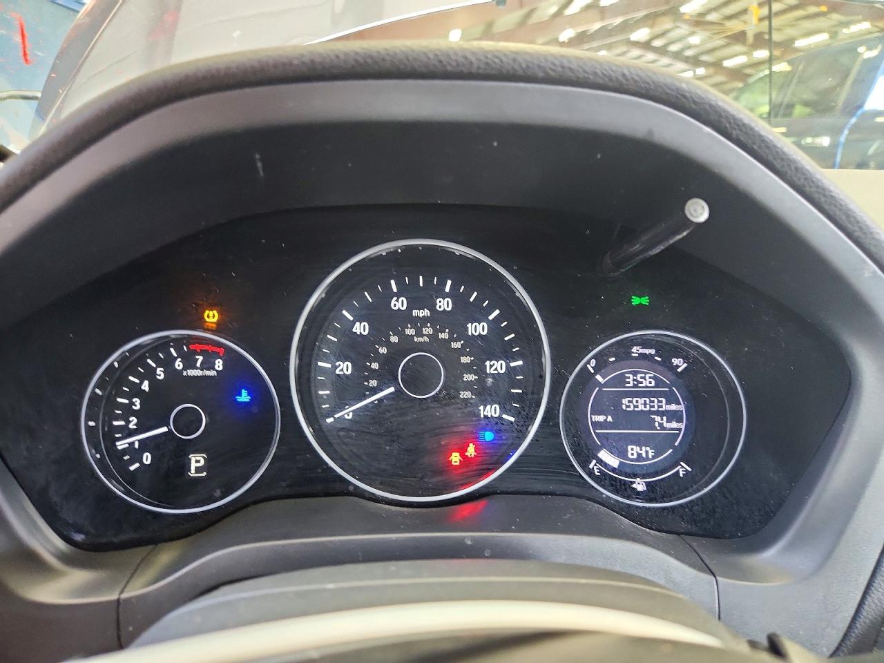 2022 Honda Hr-v Lx Gray vin: 3CZRU6H33NM717892