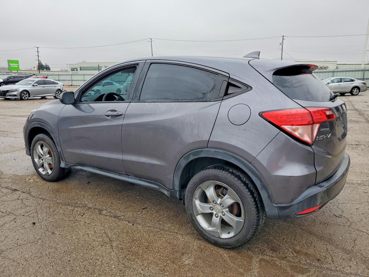 2017 Honda Hr-v Lx Серый vin: 3CZRU6H34HG700263