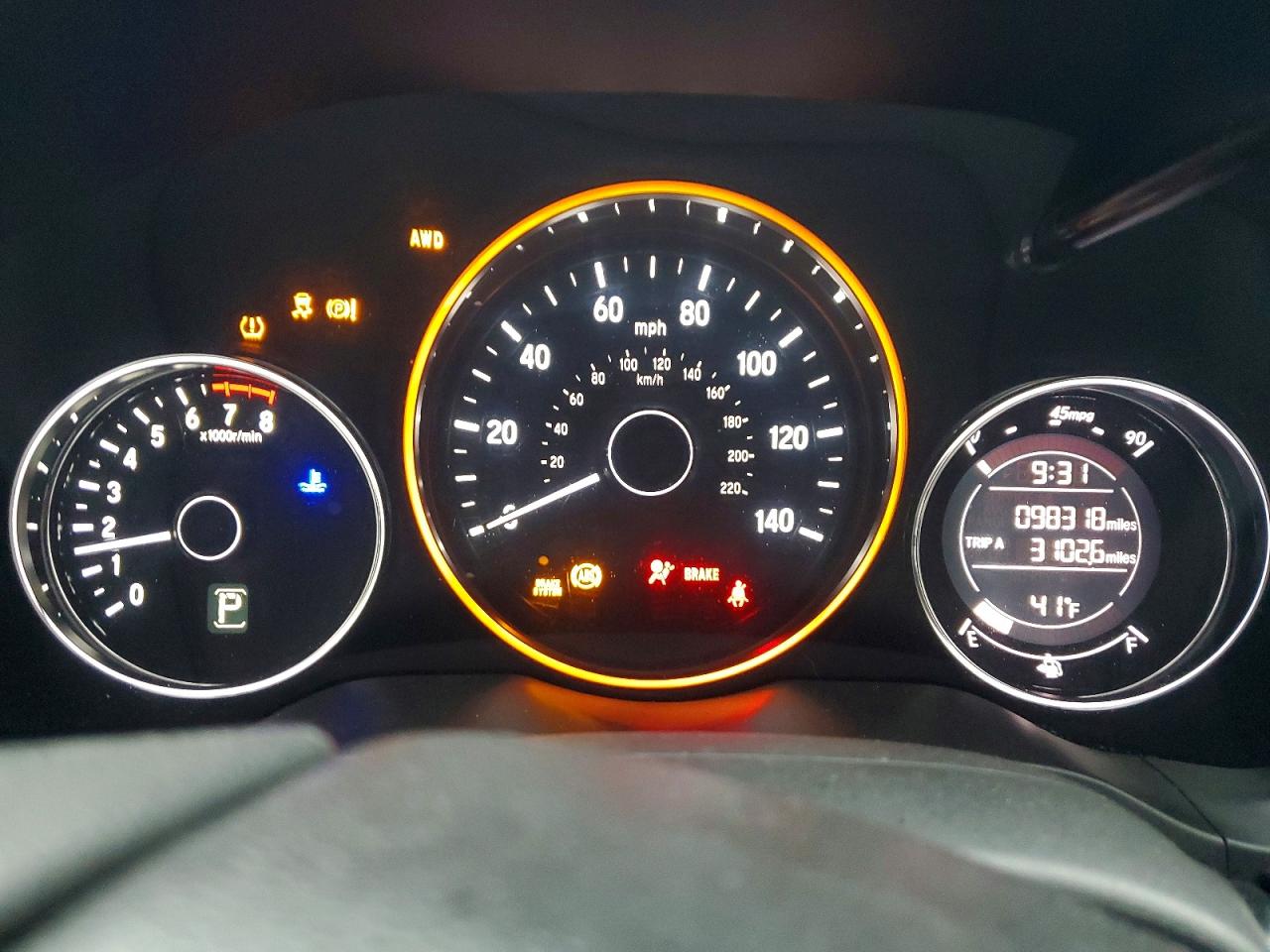 2017 Honda Hr-v Lx Серый vin: 3CZRU6H34HG700263