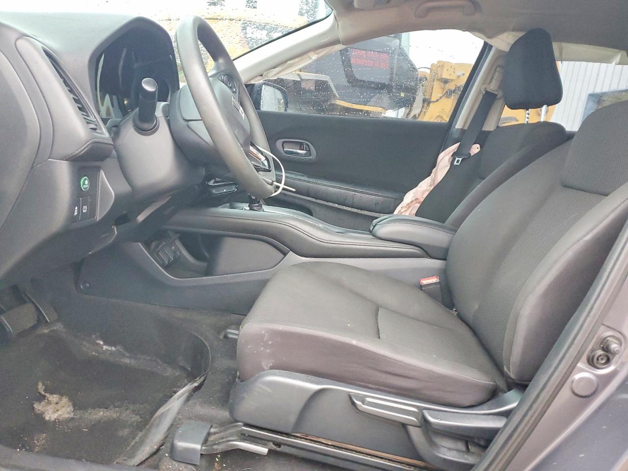 2017 Honda Hr-v Lx Серый vin: 3CZRU6H34HG700263