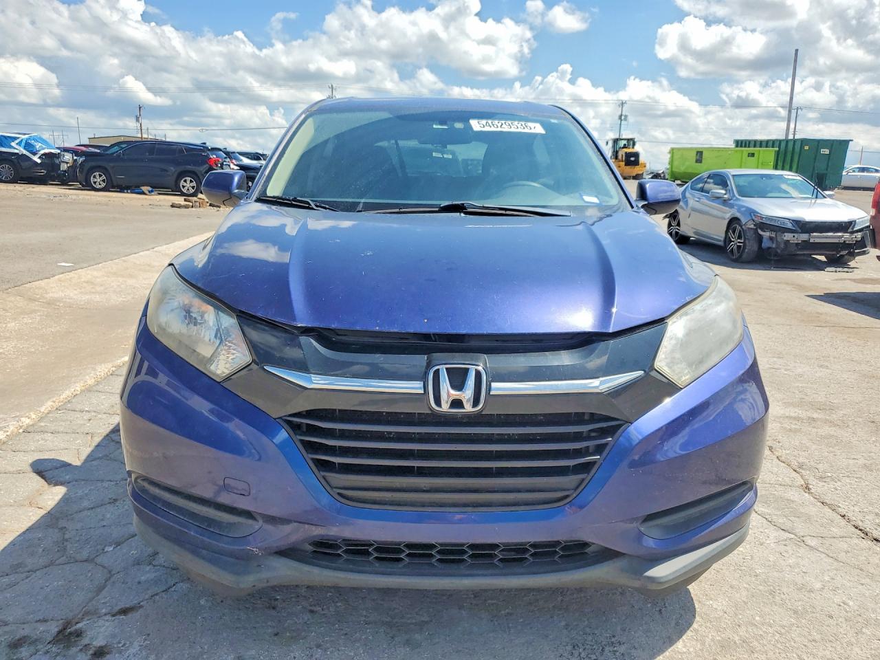 2017 Honda Hr-v Lx Blue vin: 3CZRU6H34HG708797