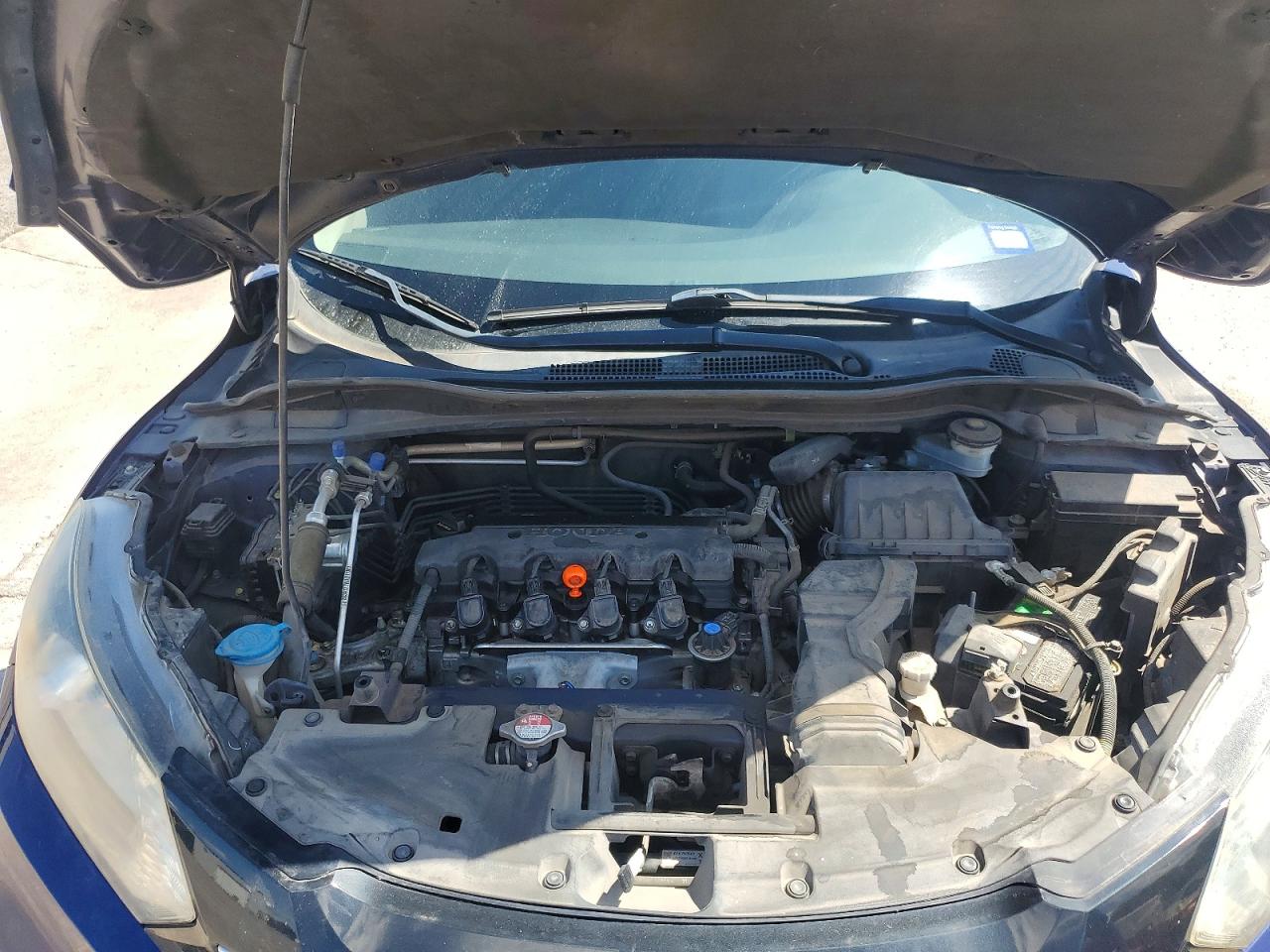 2017 Honda Hr-v Lx Blue vin: 3CZRU6H34HG708797