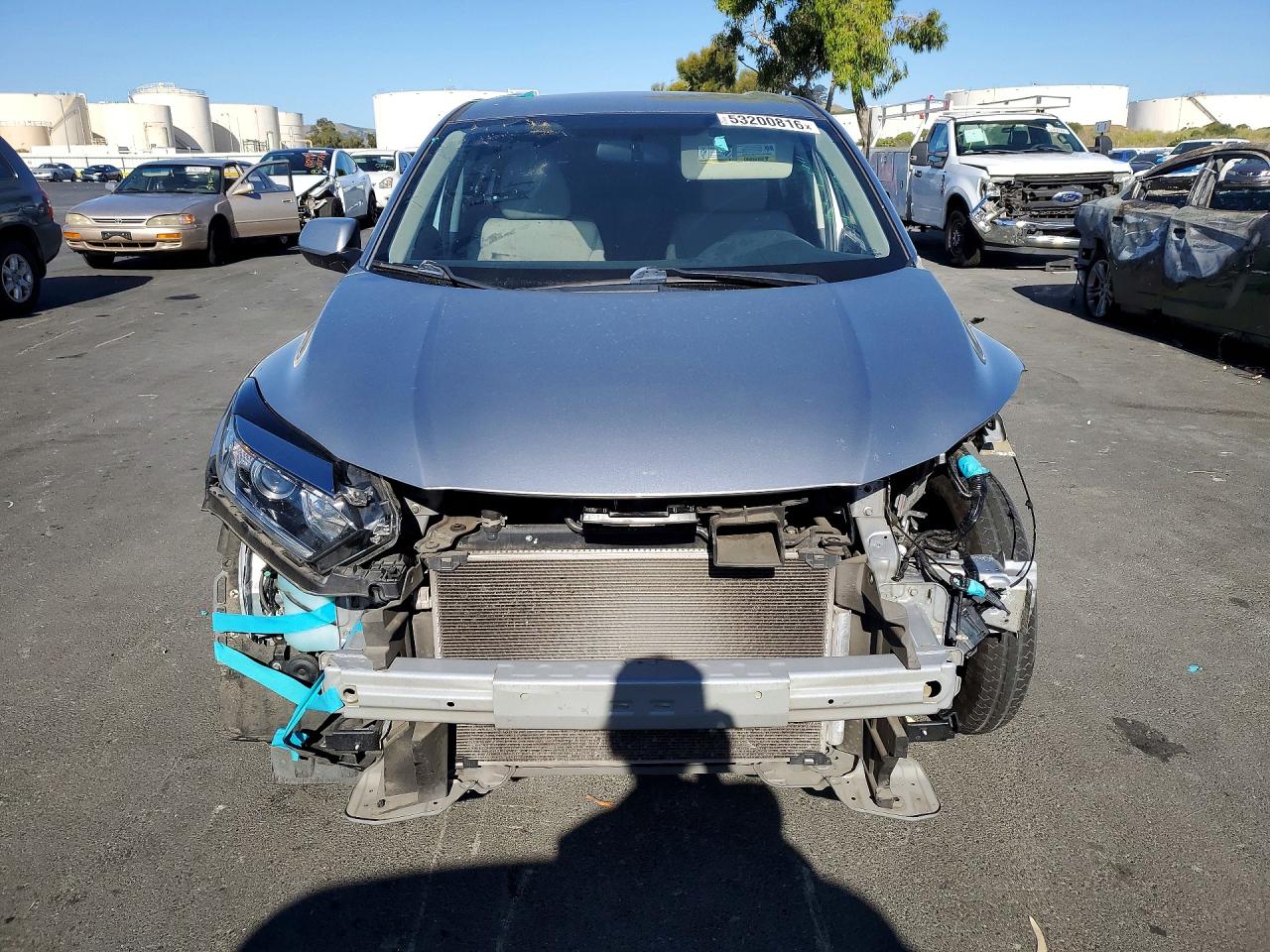 2020 Honda Hr-v Lx Silver vin: 3CZRU6H34LM718787