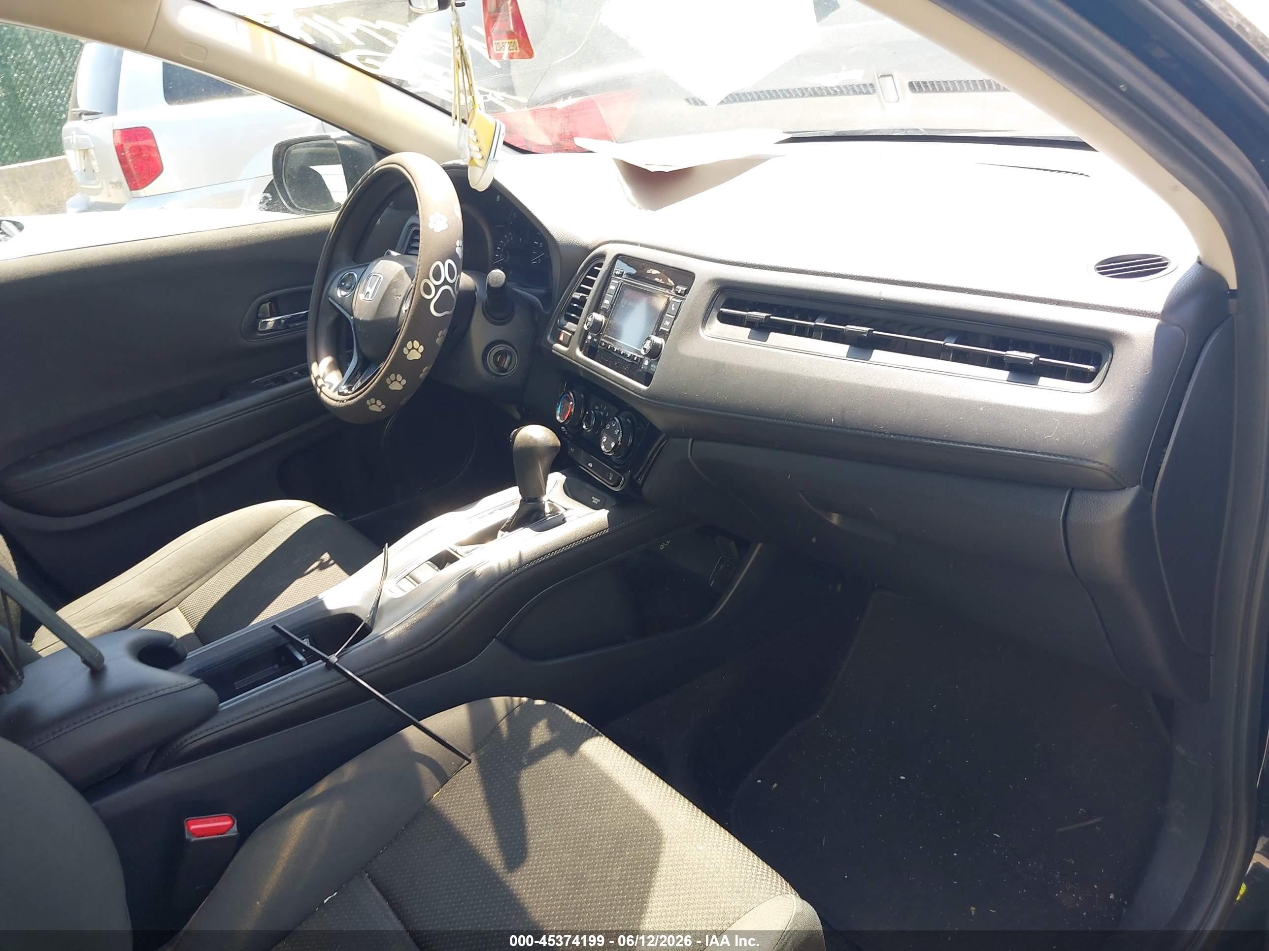 2021 Honda Hr-v Awd Lx Black vin: 3CZRU6H34MM754500