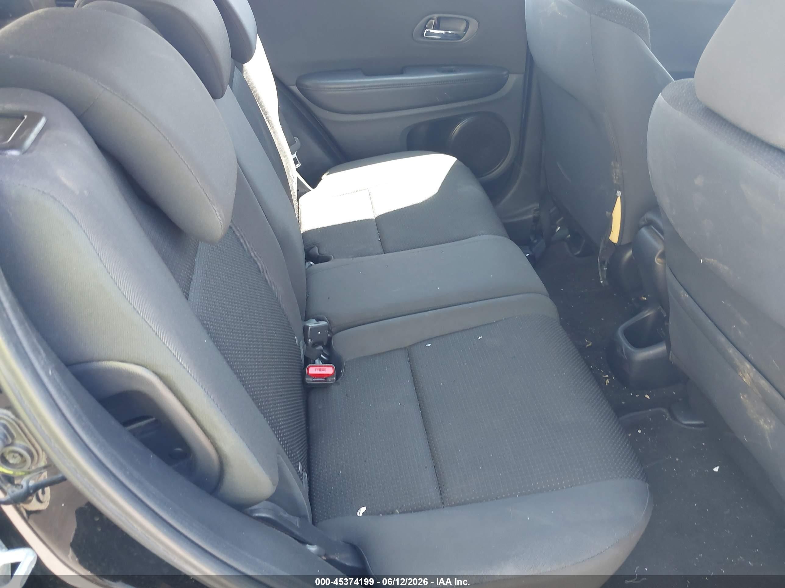 2021 Honda Hr-v Awd Lx Black vin: 3CZRU6H34MM754500