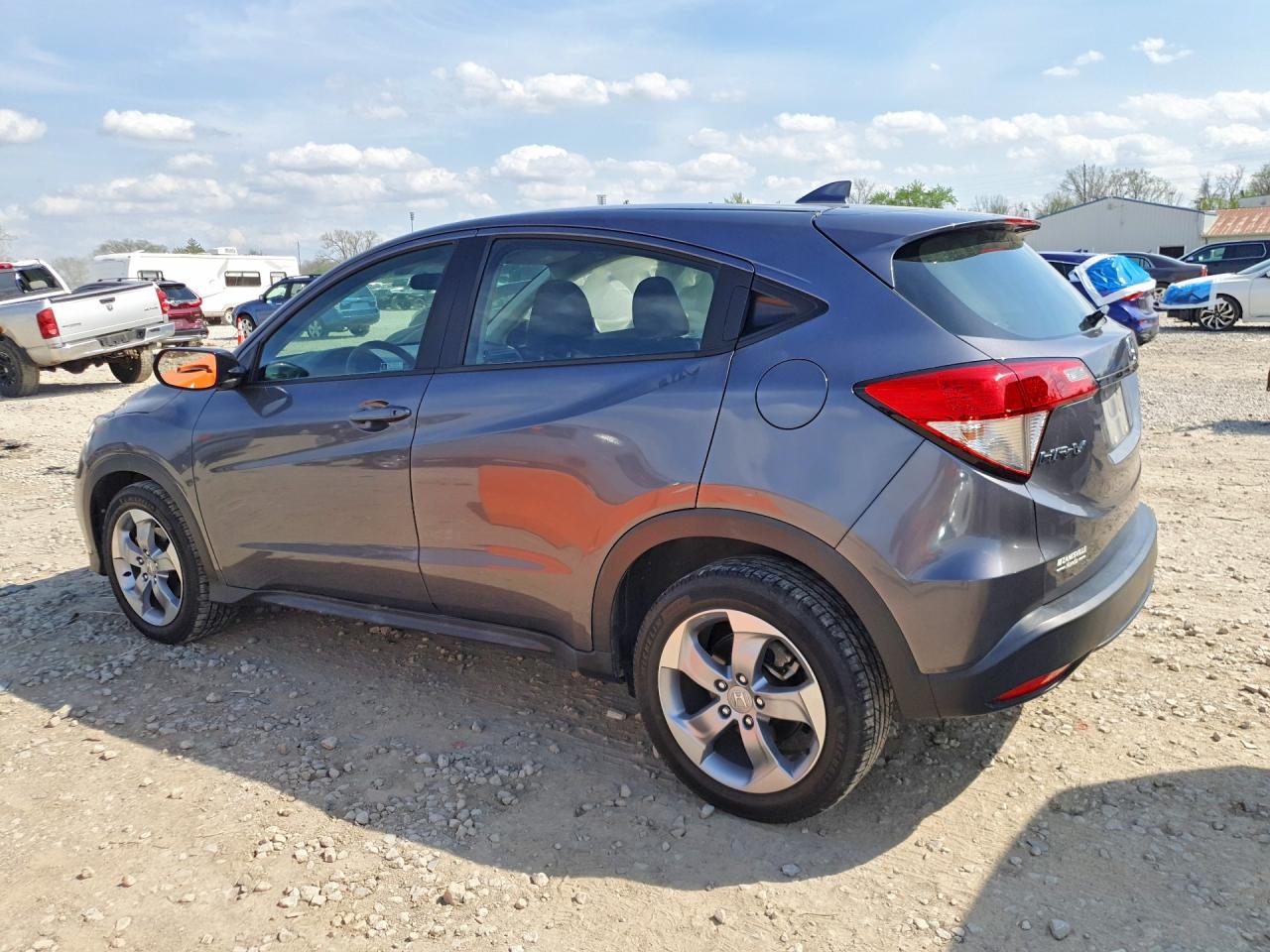 2022 Honda Hr-v Lx Charcoal vin: 3CZRU6H34NM714029