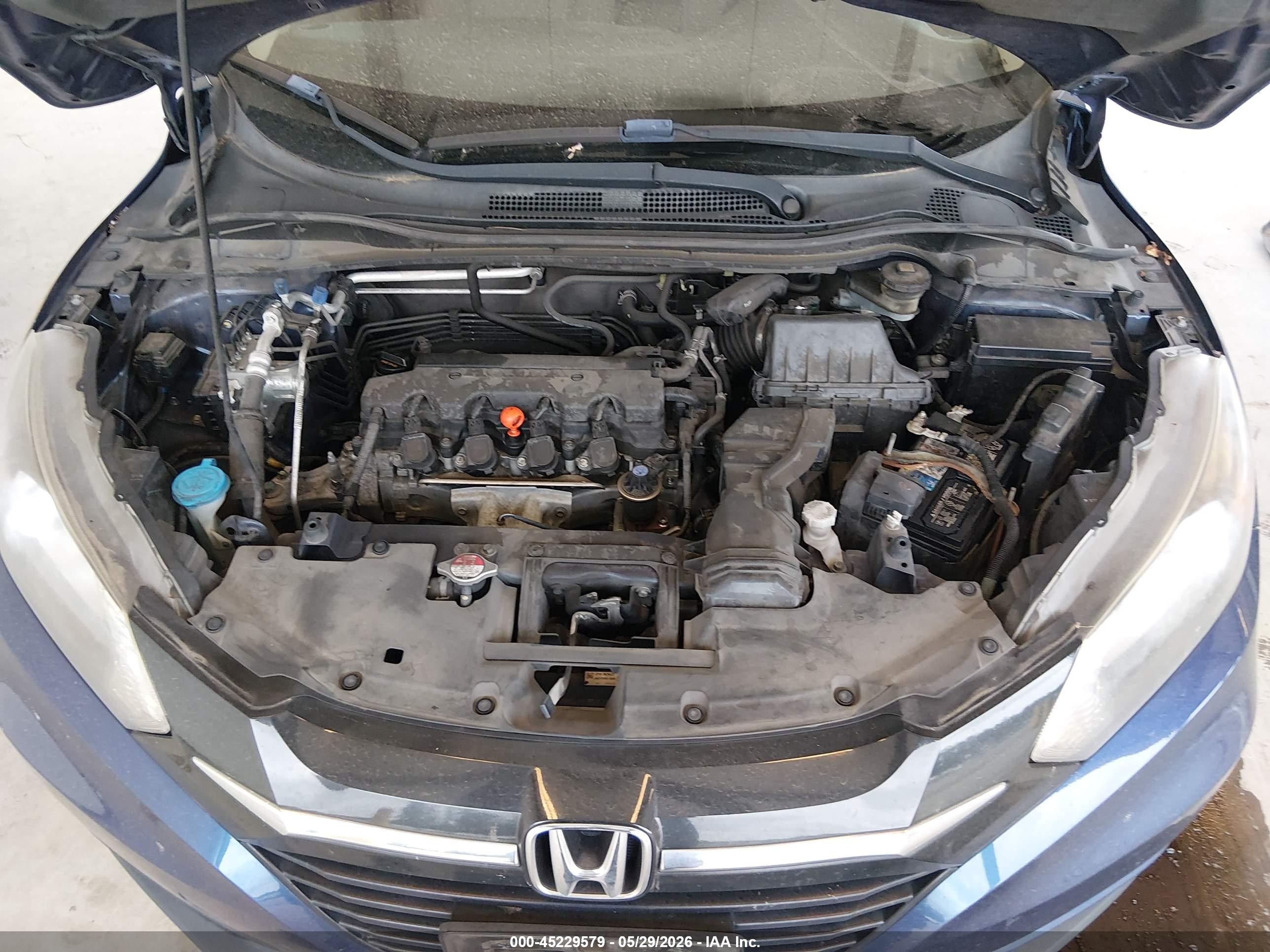 2017 Honda Hr-v Lx Синий vin: 3CZRU6H35HG700143
