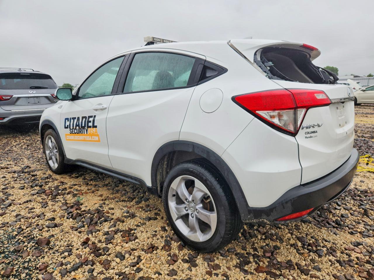 2022 Honda Hr-v Lx White vin: 3CZRU6H35NM714296