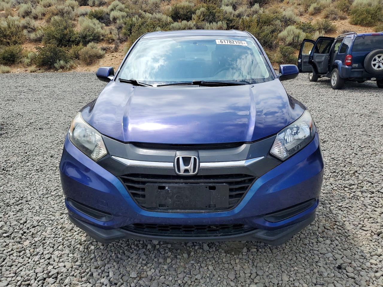 2016 Honda Hr-v Lx Blue vin: 3CZRU6H36GM709675