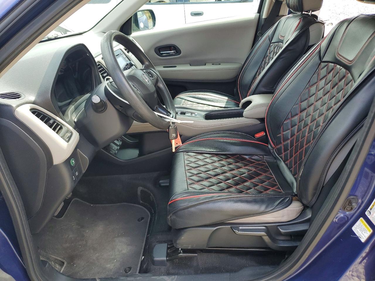 2016 Honda Hr-v Lx Blue vin: 3CZRU6H36GM709675