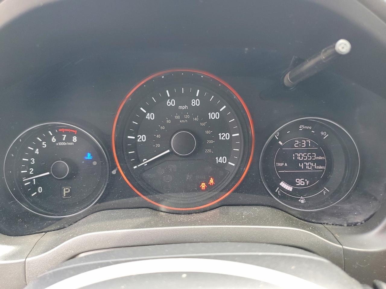 2016 Honda Hr-v Lx Blue vin: 3CZRU6H36GM709675