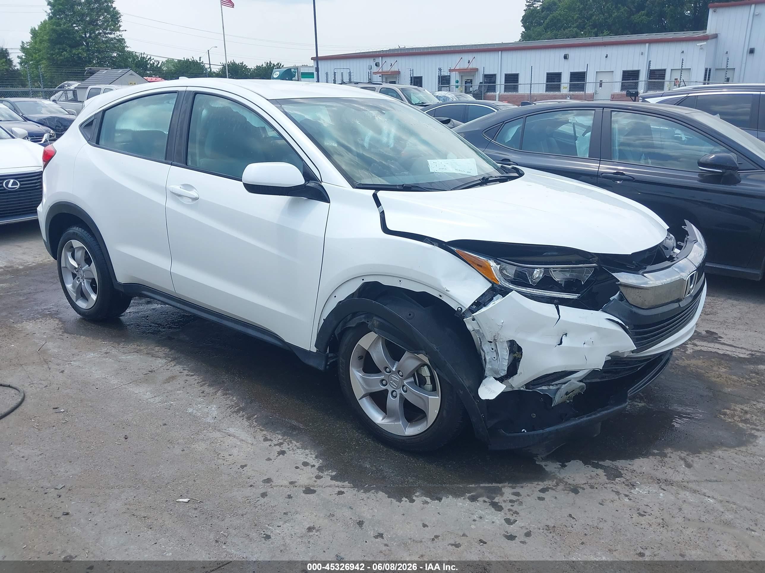 2022 Honda Hr-v Awd Lx Белый vin: 3CZRU6H36NM732760