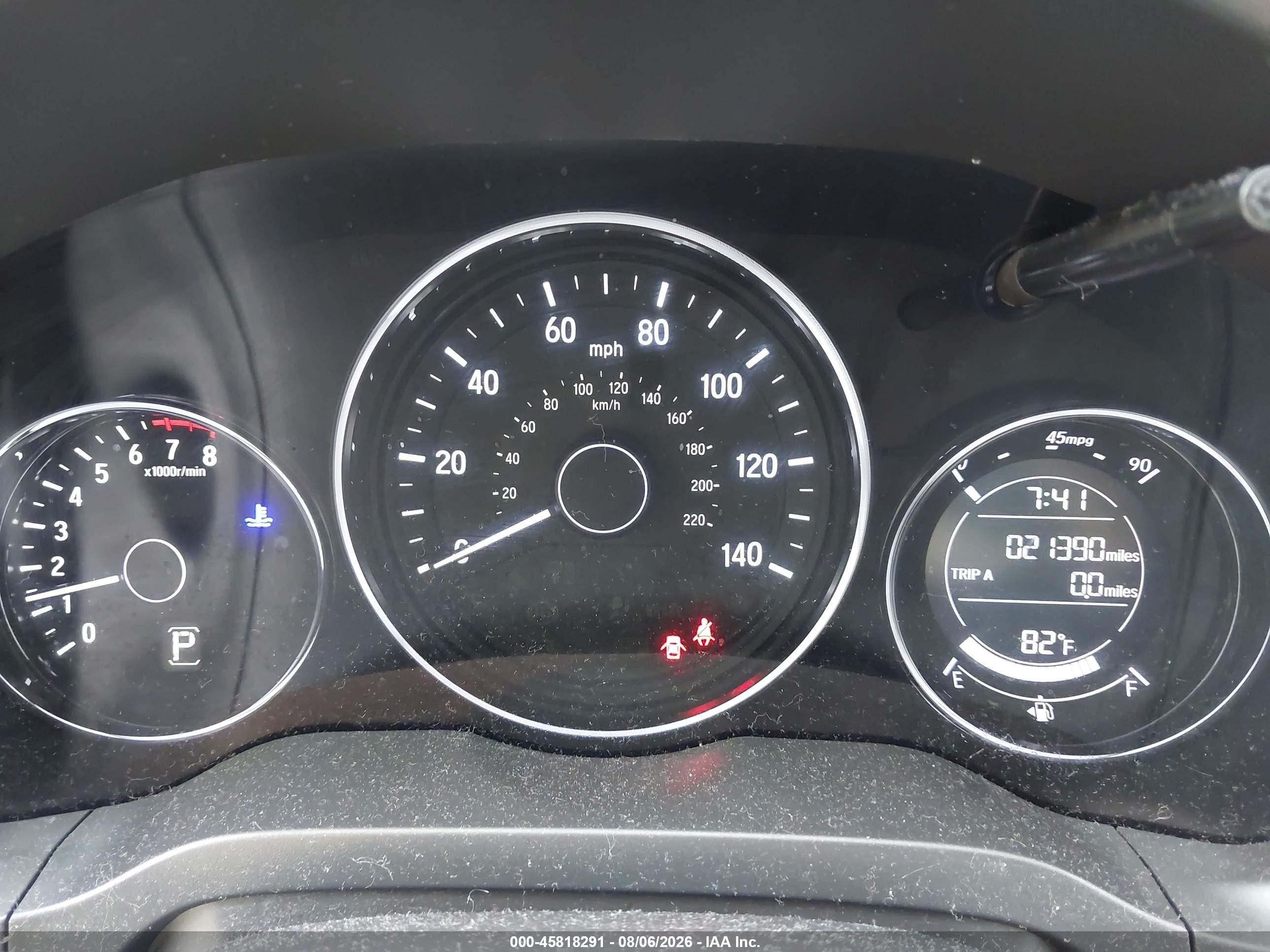 2022 Honda Hr-v Awd Lx Gray vin: 3CZRU6H36NM774488
