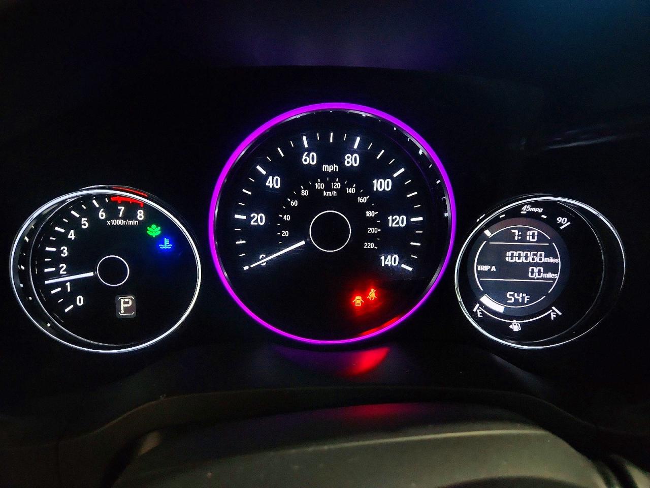 2018 Honda Hr-v Lx Фиолетовый vin: 3CZRU6H37JM705867