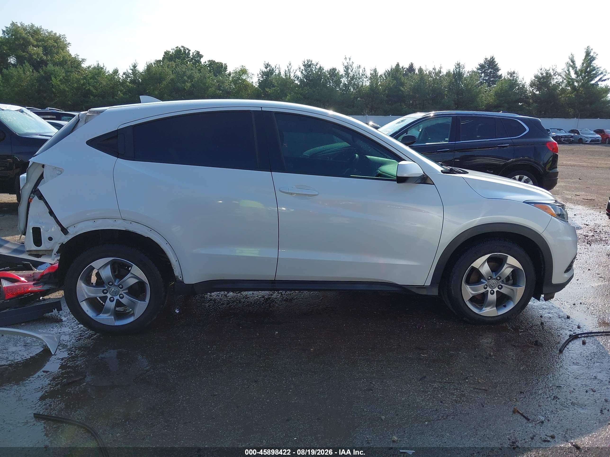 2019 Honda Hr-v Lx Белый vin: 3CZRU6H37KM704963