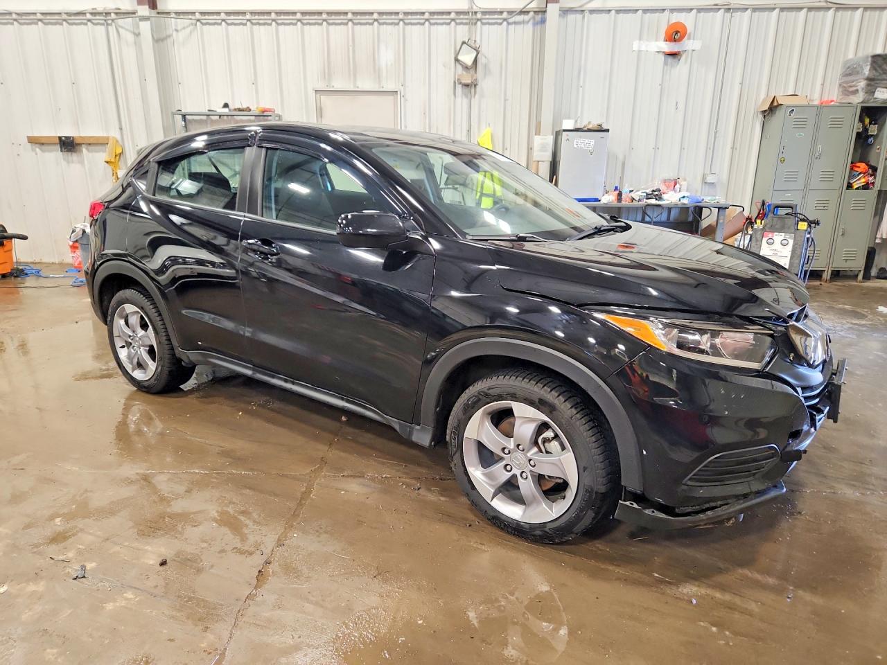 2022 Honda Hr-v Lx Black vin: 3CZRU6H37NM770921