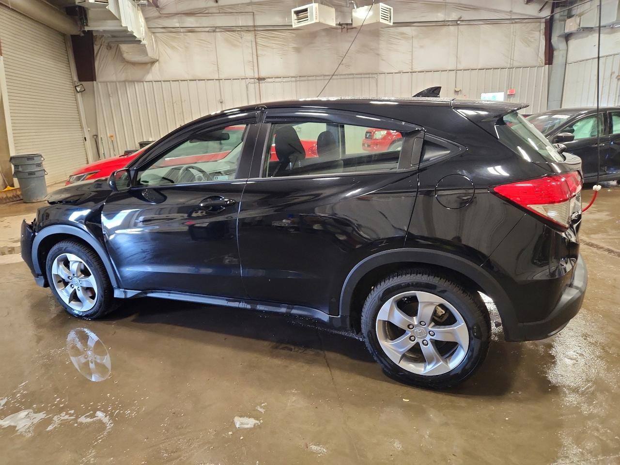 2022 Honda Hr-v Lx Black vin: 3CZRU6H37NM770921