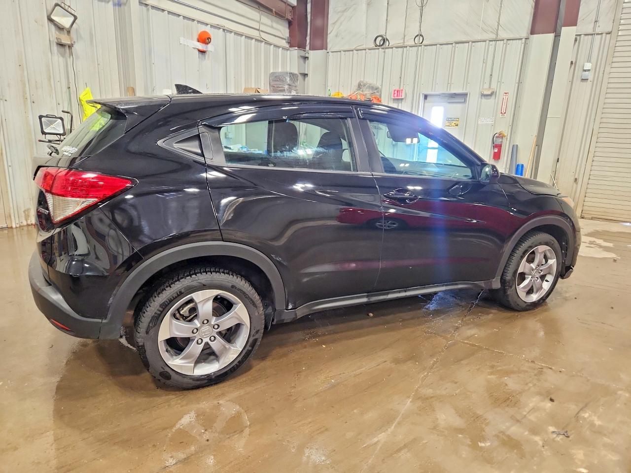 2022 Honda Hr-v Lx Black vin: 3CZRU6H37NM770921