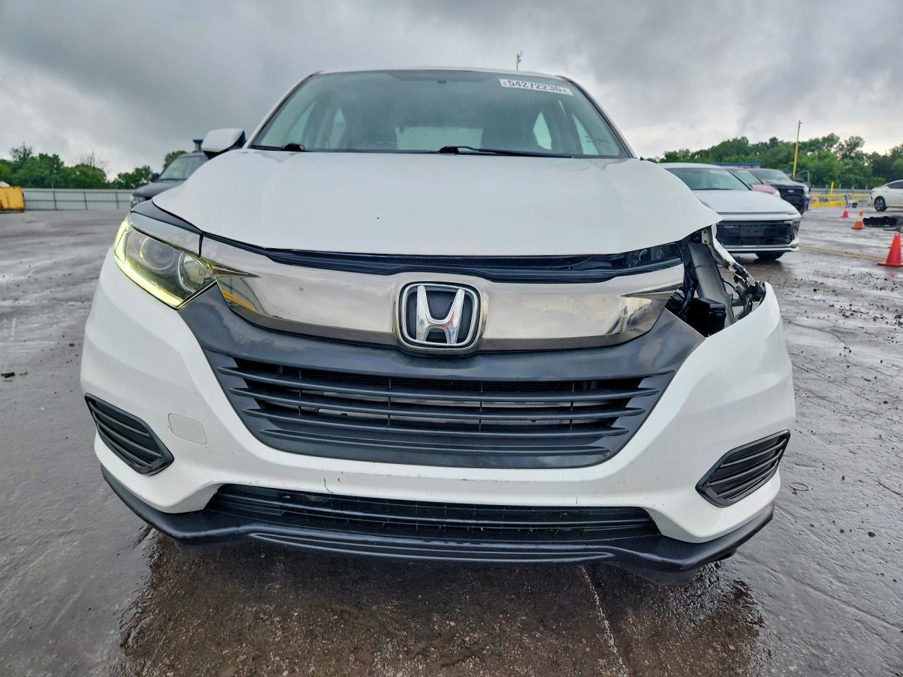 2022 Honda Hr-v Lx White vin: 3CZRU6H38NM725745