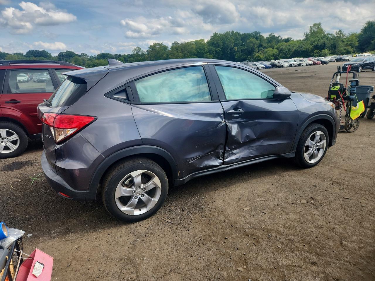2022 Honda Hr-v Lx Черный vin: 3CZRU6H38NM766232