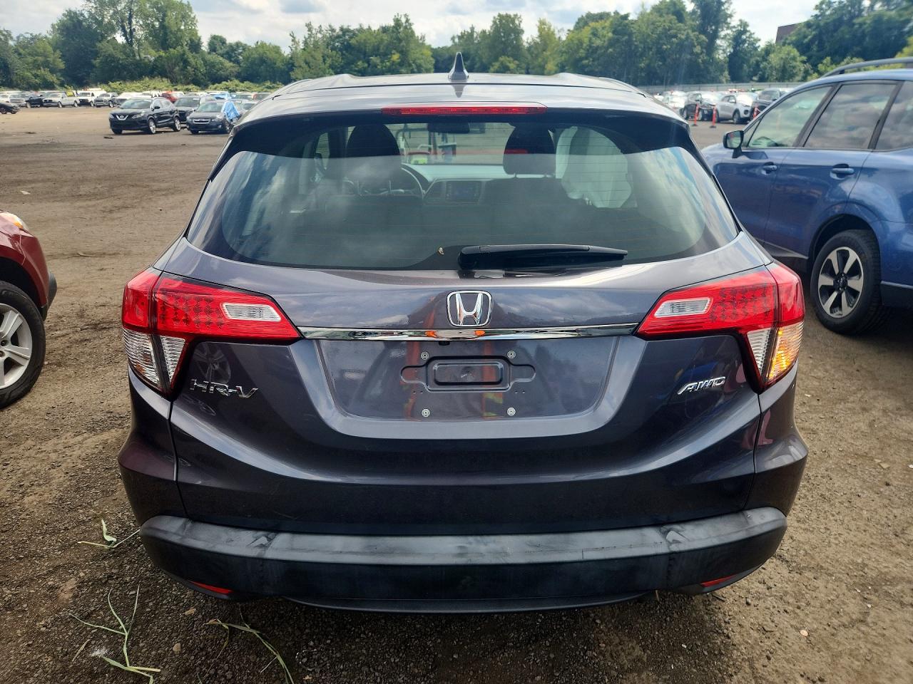 2022 Honda Hr-v Lx Черный vin: 3CZRU6H38NM766232
