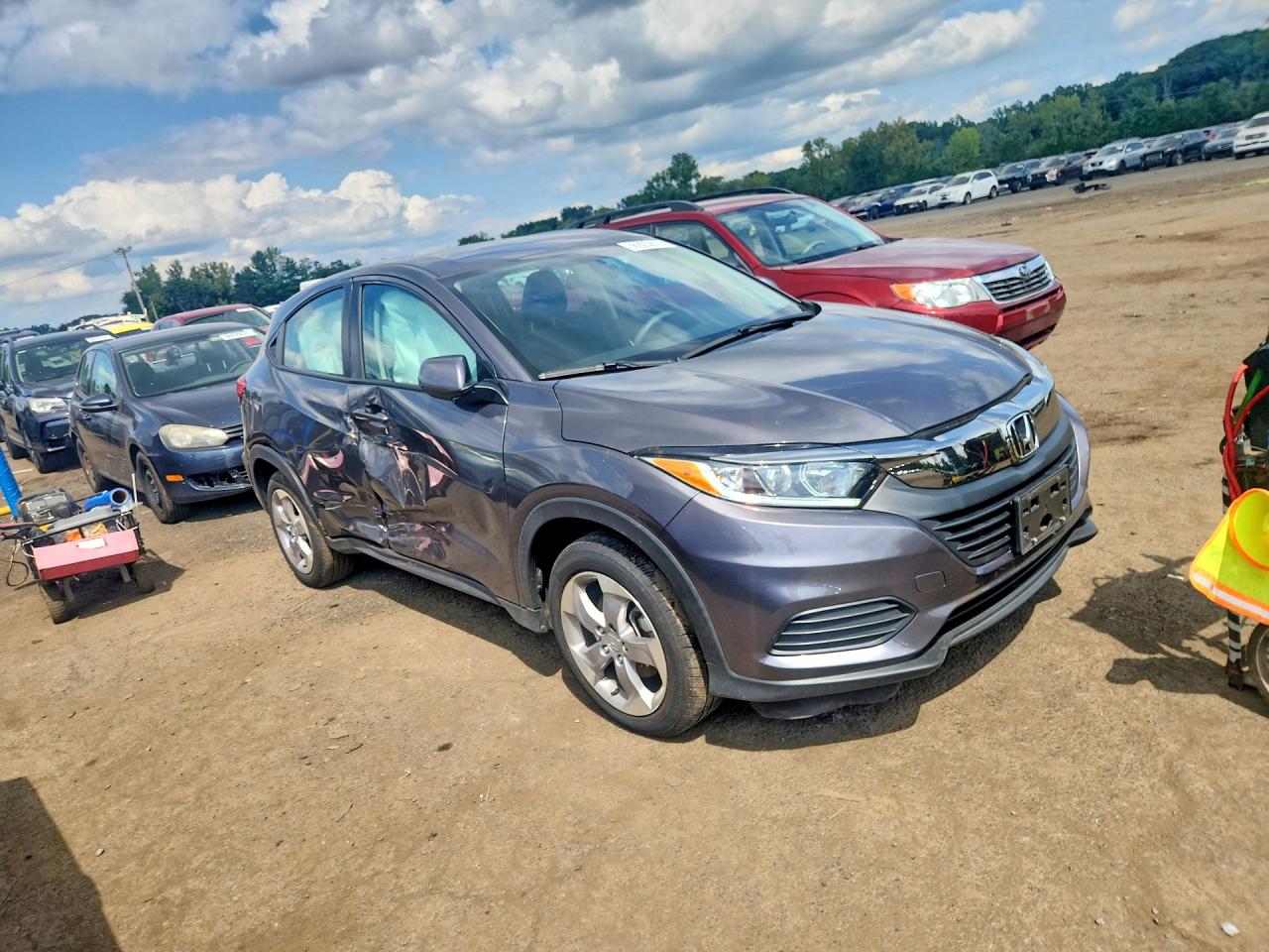 2022 Honda Hr-v Lx Черный vin: 3CZRU6H38NM766232