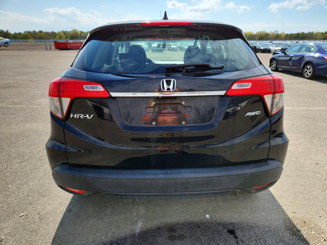 2019 Honda Hr-v Lx Black vin: 3CZRU6H39KG730673