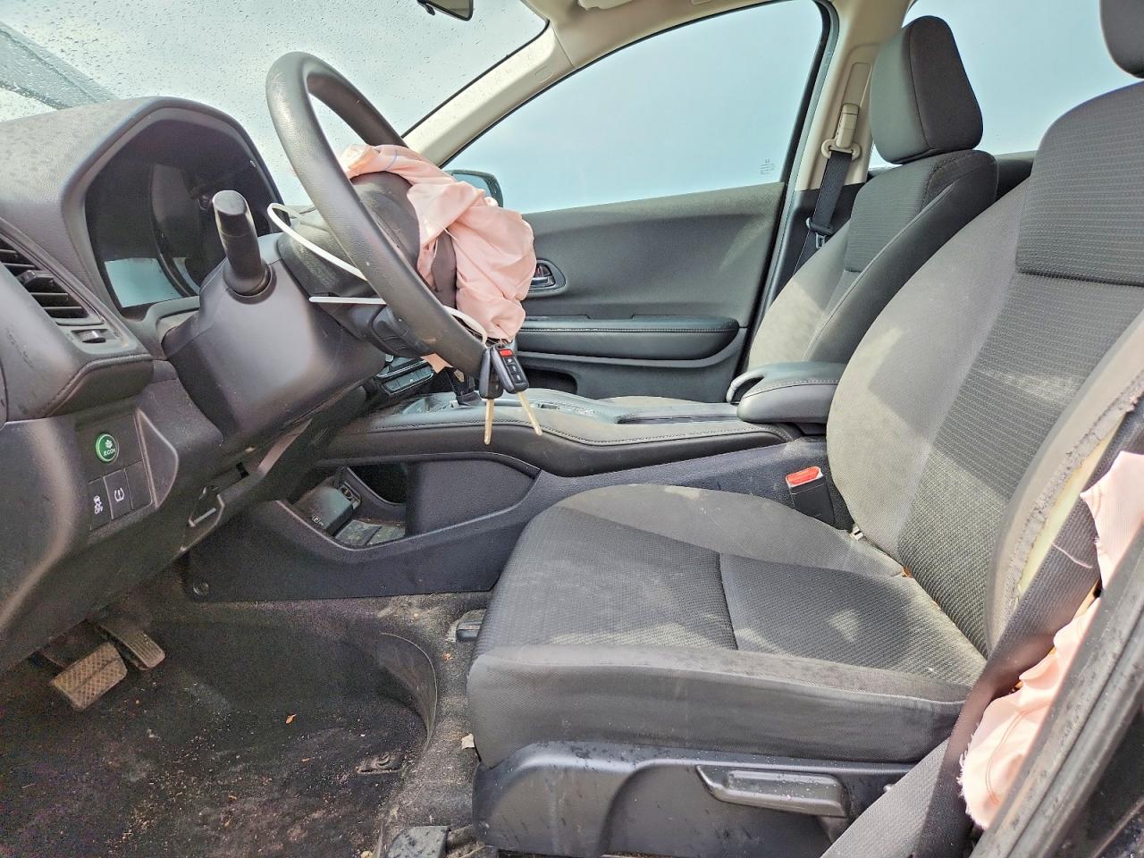 2019 Honda Hr-v Lx Black vin: 3CZRU6H39KG730673