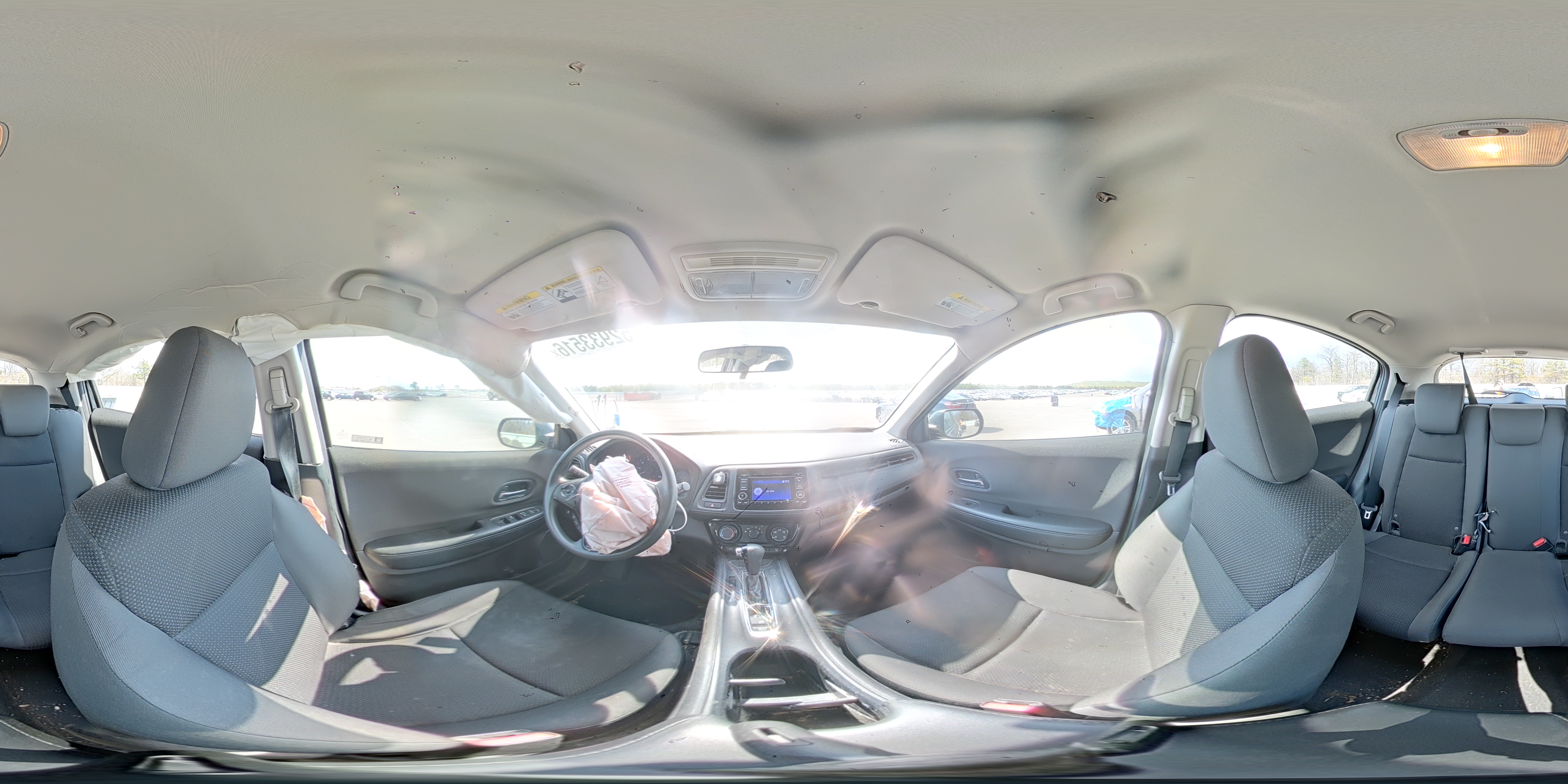 2019 Honda Hr-v Lx Black vin: 3CZRU6H39KG730673