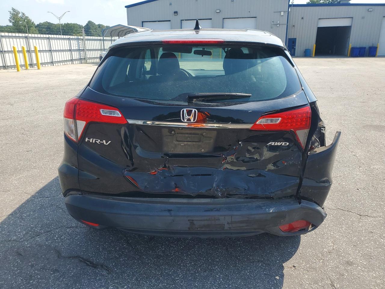 2020 Honda Hr-v Lx Black vin: 3CZRU6H39LM722365