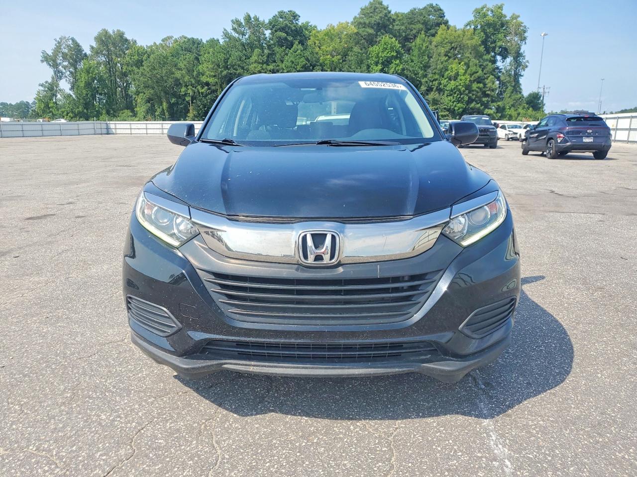 2020 Honda Hr-v Lx Black vin: 3CZRU6H39LM722365