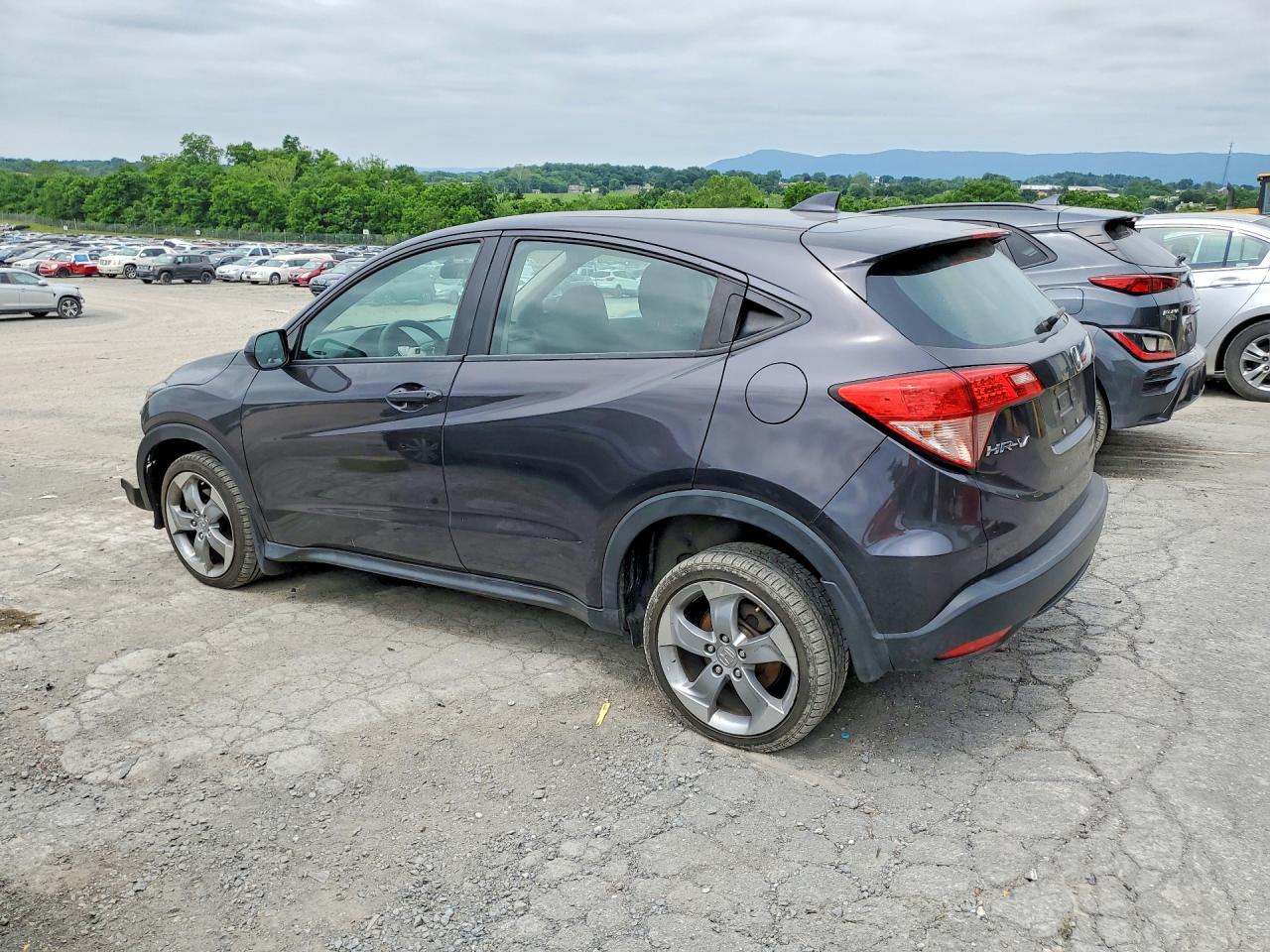2016 Honda Hr-v Lx Charcoal vin: 3CZRU6H3XGM761648