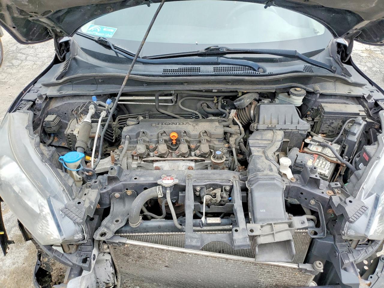 2016 Honda Hr-v Lx Charcoal vin: 3CZRU6H3XGM761648