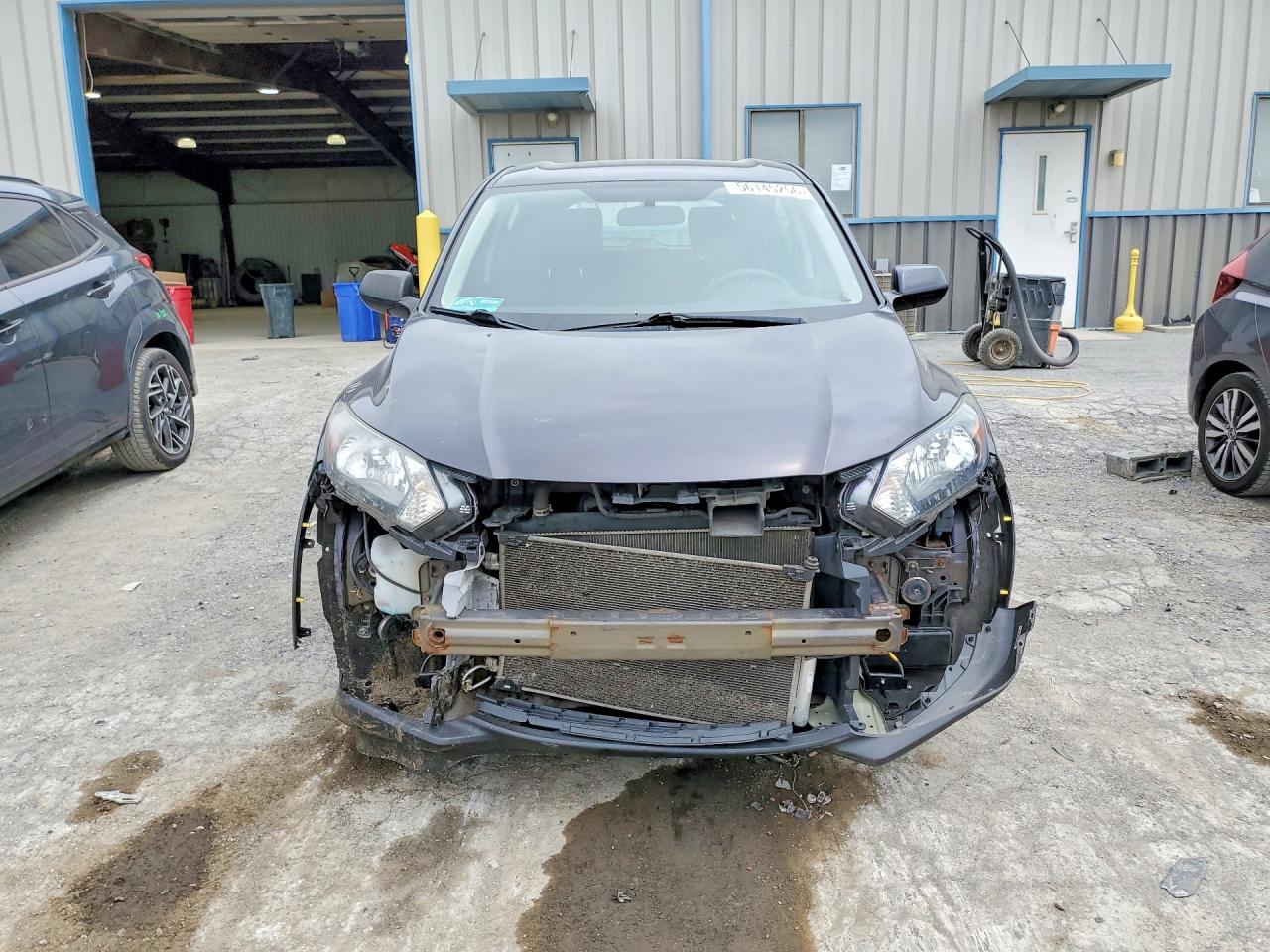 2016 Honda Hr-v Lx Charcoal vin: 3CZRU6H3XGM761648