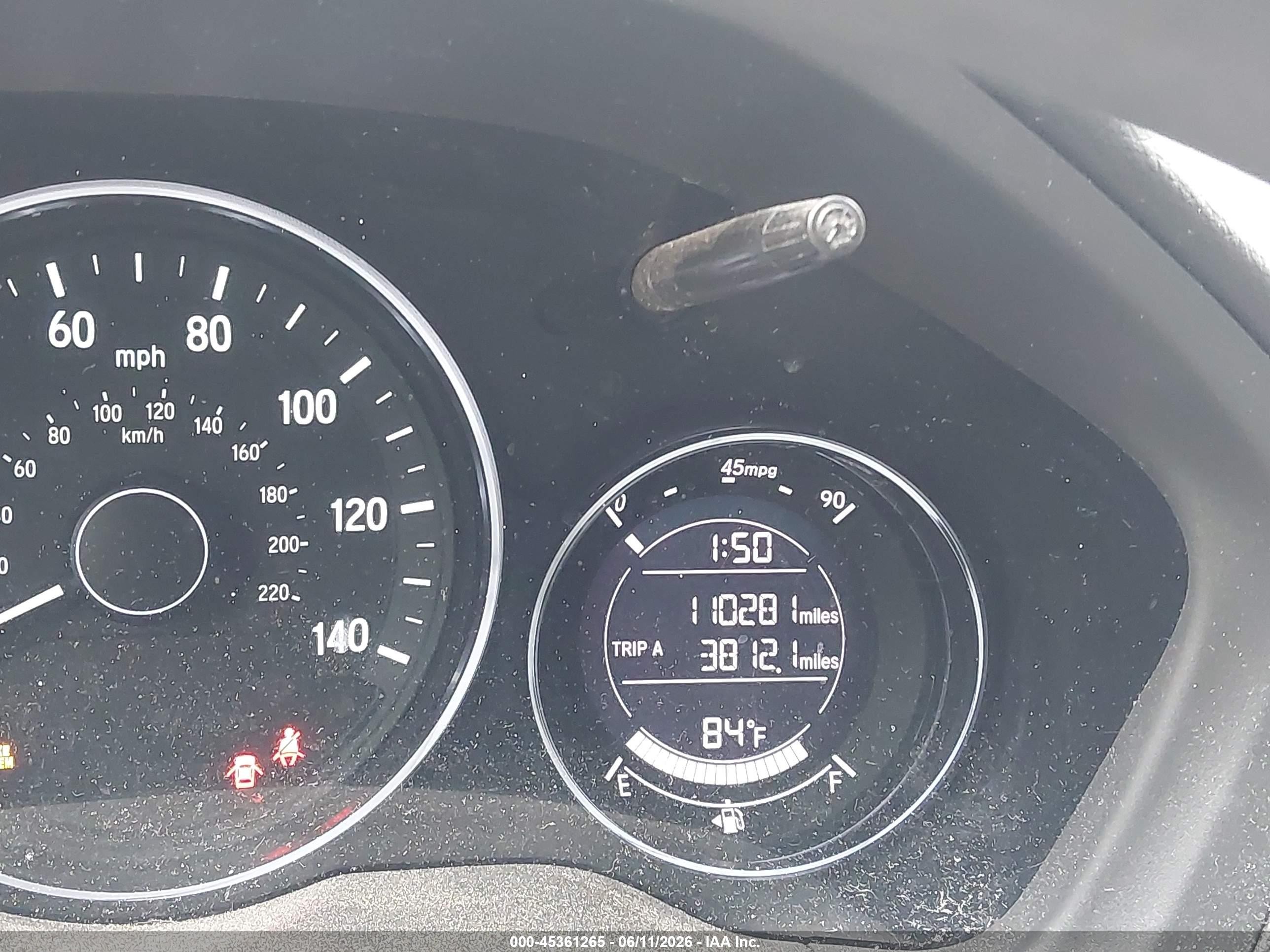 2016 Honda Hr-v Lx White vin: 3CZRU6H3XGM763853