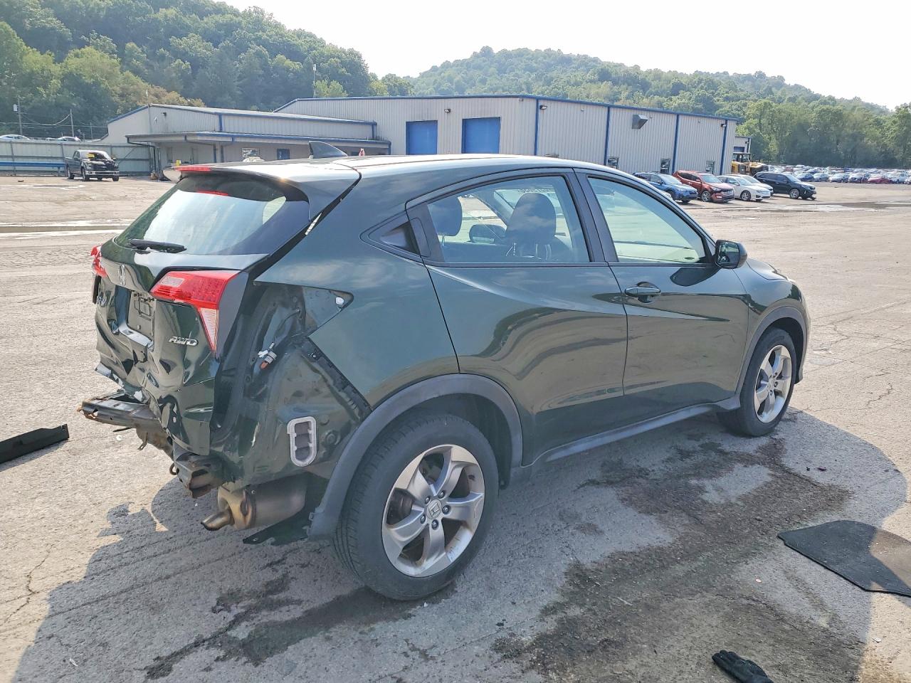 2018 Honda Hr-v Lx Green vin: 3CZRU6H3XJG709166