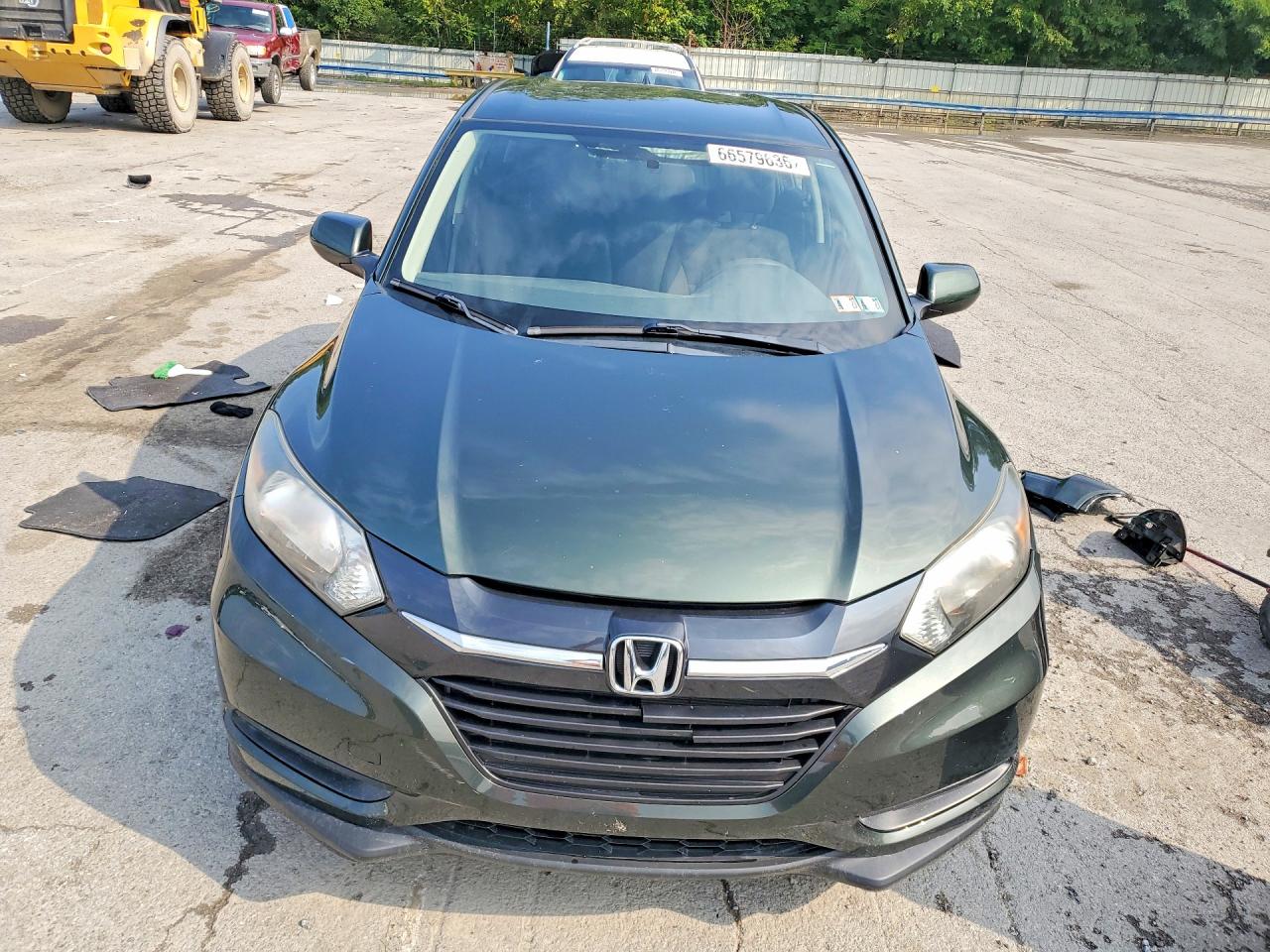 2018 Honda Hr-v Lx Green vin: 3CZRU6H3XJG709166