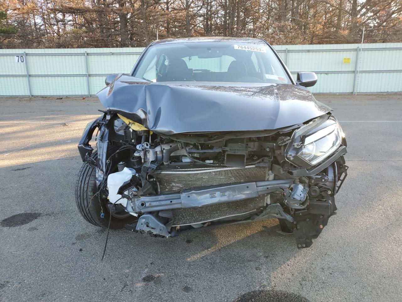 2019 Honda Hr-v Lx Gray vin: 3CZRU6H3XKG718130