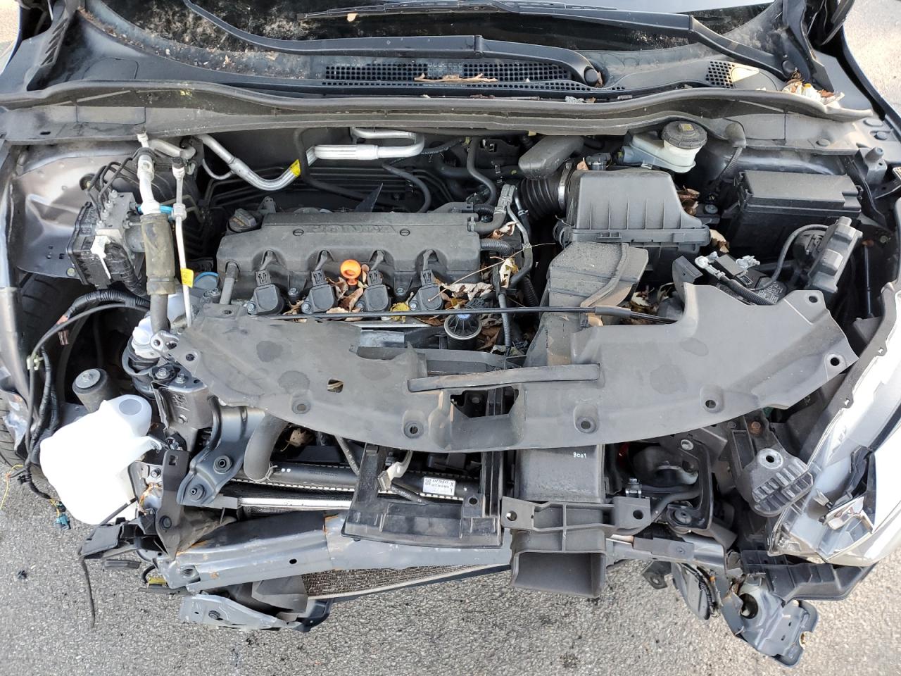 2019 Honda Hr-v Lx Gray vin: 3CZRU6H3XKG718130